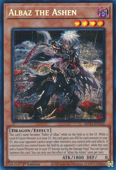 Albaz the Ashen [MP23-EN122] Prismatic Secret Rare | Rock City Comics