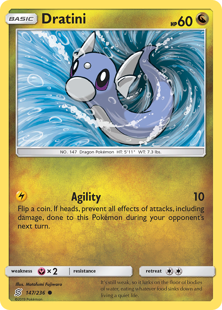 Dratini (147/236) [Sun & Moon: Unified Minds] | Rock City Comics