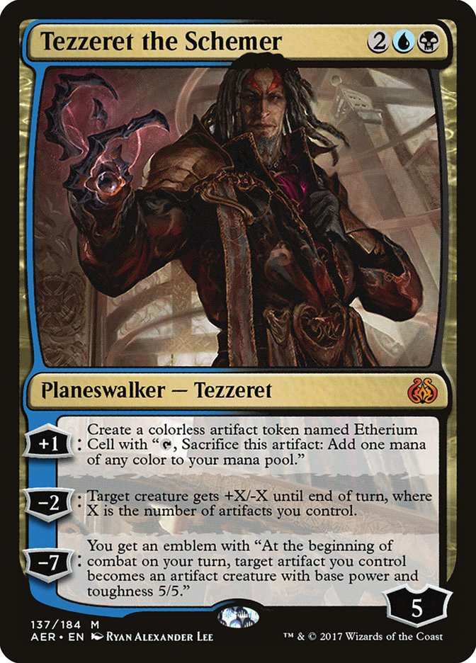 Tezzeret the Schemer [Aether Revolt] | Rock City Comics