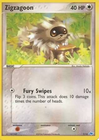 Zigzagoon (7/10) [EX: Trainer Kit - Latios] | Rock City Comics