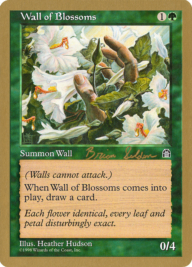 Wall of Blossoms (Brian Selden) [World Championship Decks 1998] | Rock City Comics