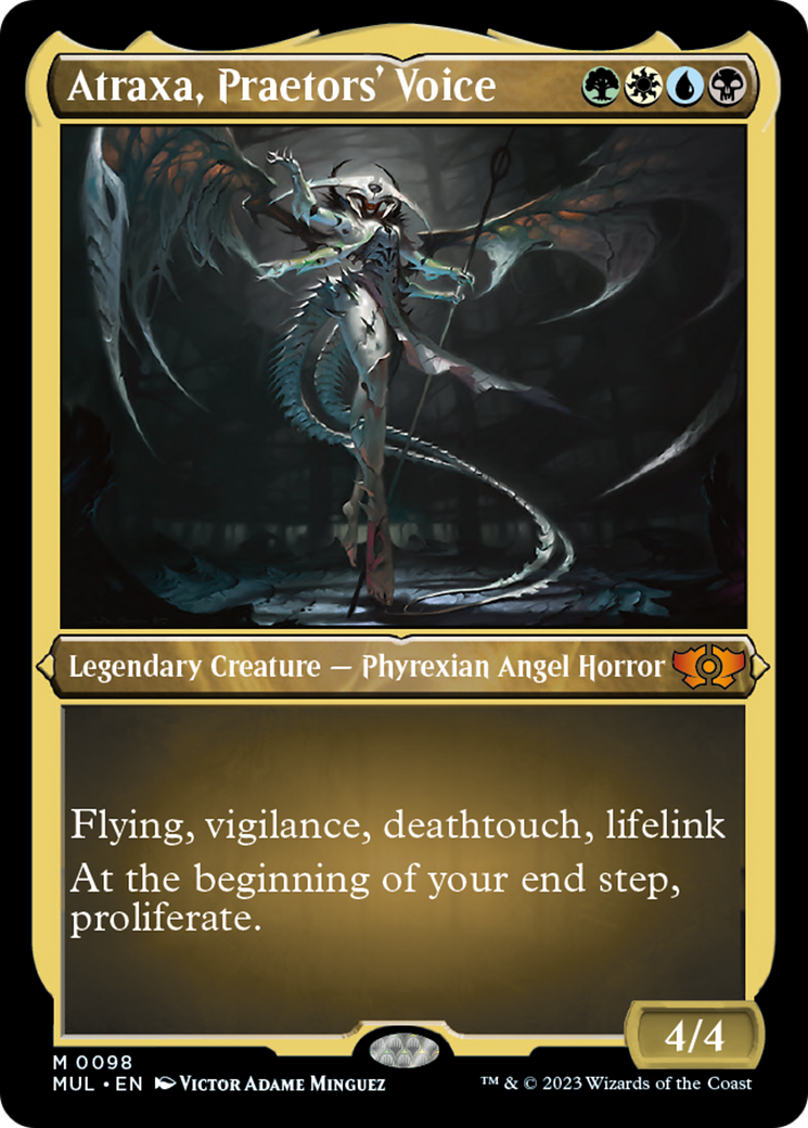 Atraxa, Praetors' Voice (Foil Etched) [Multiverse Legends] | Rock City Comics