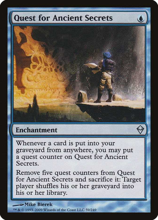 Quest for Ancient Secrets [Zendikar] | Rock City Comics