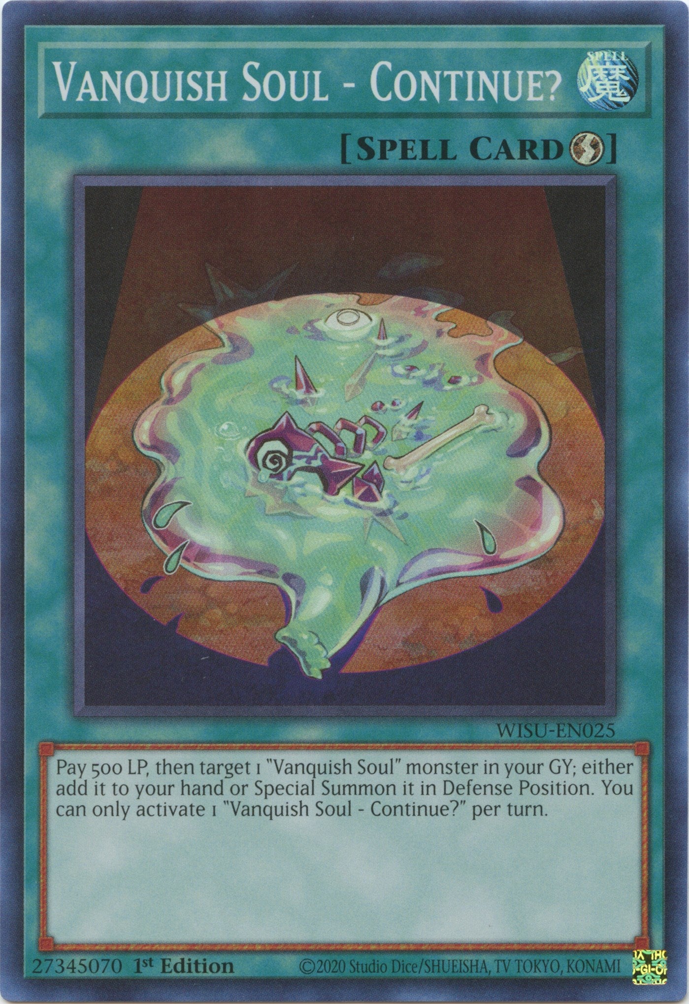 Vanquish Soul - Continue? [WISU-EN025] Super Rare | Rock City Comics