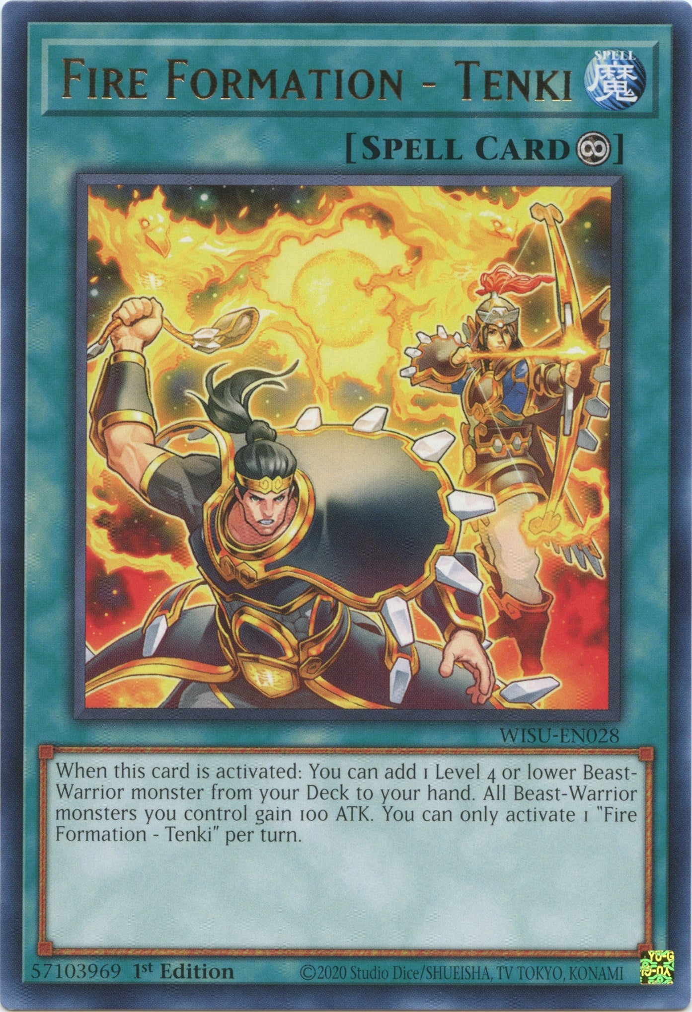 Fire Formation - Tenki [WISU-EN028] Rare | Rock City Comics
