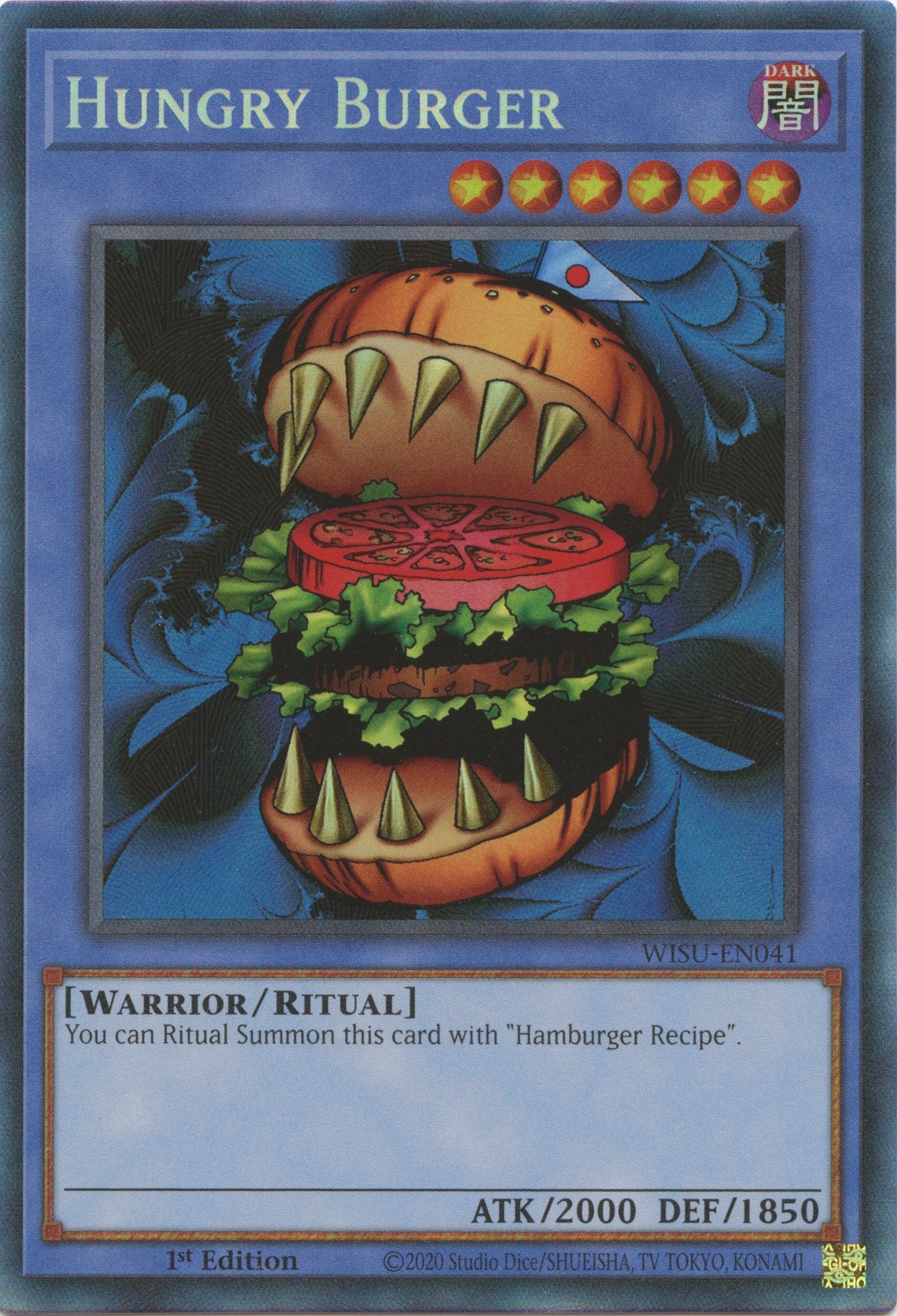 Hungry Burger [WISU-EN041] Collector's Rare | Rock City Comics