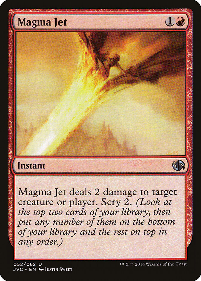 Magma Jet [Duel Decks Anthology] | Rock City Comics