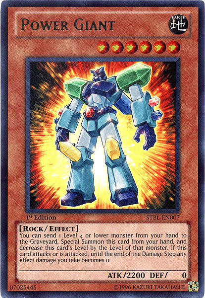 Power Giant [STBL-EN007] Ultra Rare | Rock City Comics
