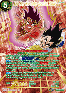 Kaio-Ken Son Goku, Decisive Battle (SPR) (BT15-066) [Saiyan Showdown] | Rock City Comics