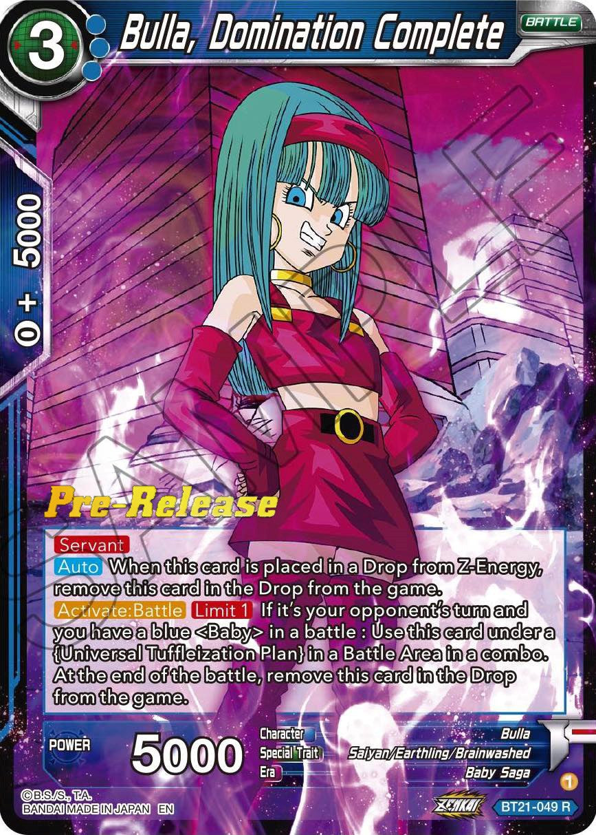 Bulla, Domination Complete (BT21-049) [Wild Resurgence Pre-Release Cards] | Rock City Comics