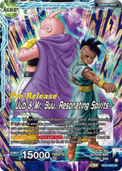 Uub // Uub & Mr. Buu, Resonating Spirits (BT21-034) [Wild Resurgence Pre-Release Cards] | Rock City Comics