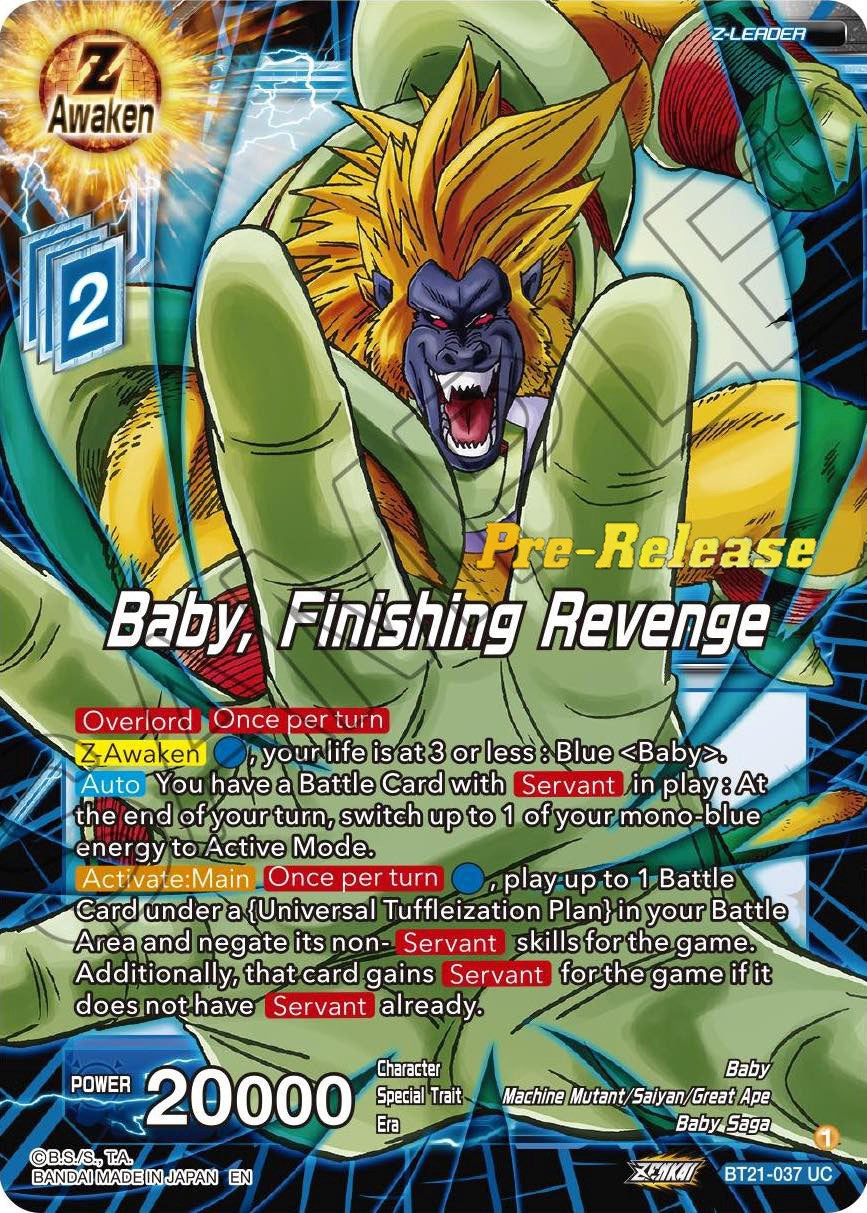 Baby, Finishing Revenge (BT21-037) [Wild Resurgence Pre-Release Cards] | Rock City Comics