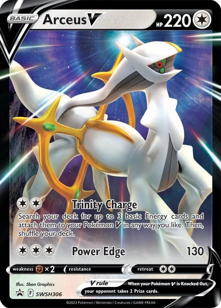 Arceus V (SWSH306) [Sword & Shield: Black Star Promos] | Rock City Comics