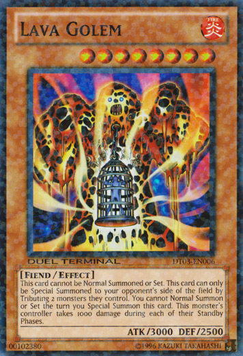 Lava Golem [DT03-EN006] Super Rare | Rock City Comics