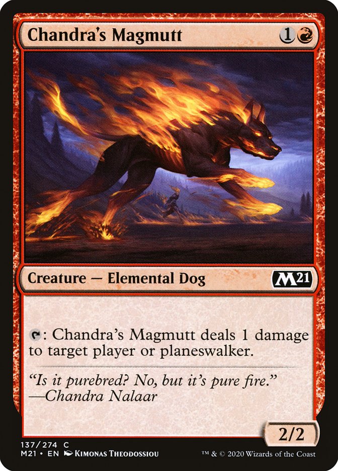 Chandra's Magmutt [Core Set 2021] | Rock City Comics