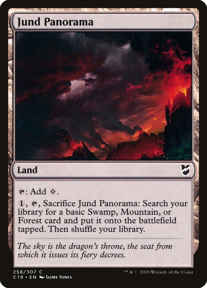 Jund Panorama [Commander 2018] | Rock City Comics