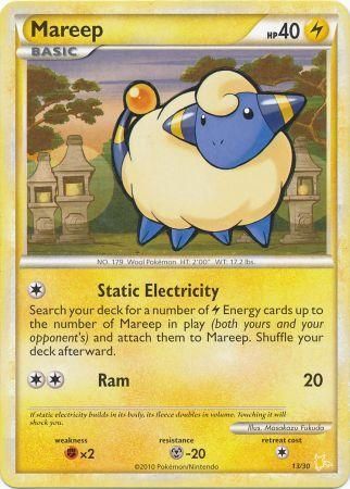 Mareep (13/30) [HeartGold & SoulSilver: Trainer Kit - Raichu] | Rock City Comics