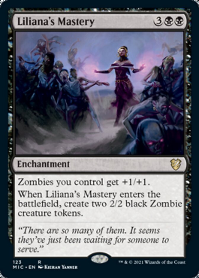 Liliana's Mastery [Innistrad: Midnight Hunt Commander] | Rock City Comics