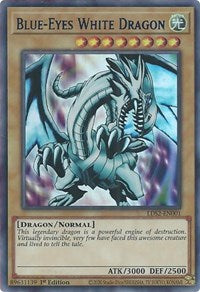 Blue-Eyes White Dragon (Blue) [LDS2-EN001] Ultra Rare | Rock City Comics