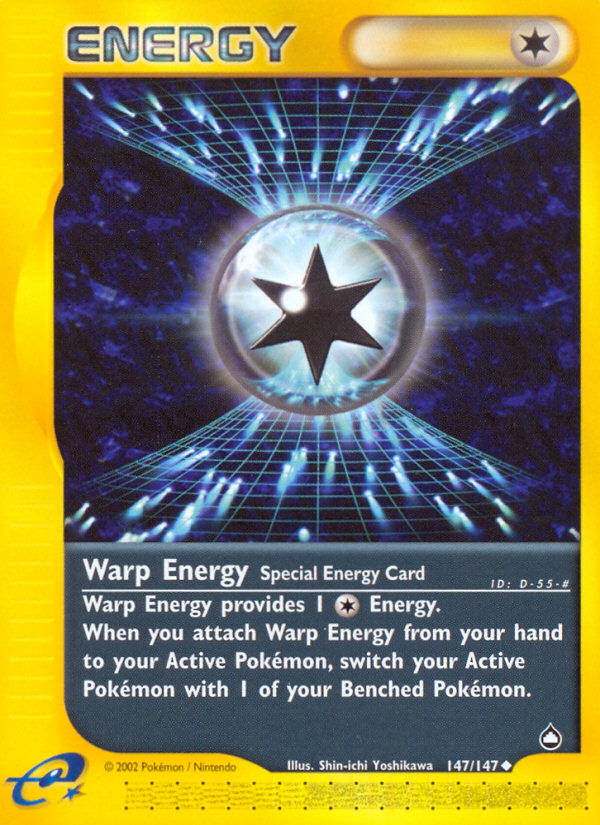 Warp Energy (147/147) [Aquapolis] | Rock City Comics