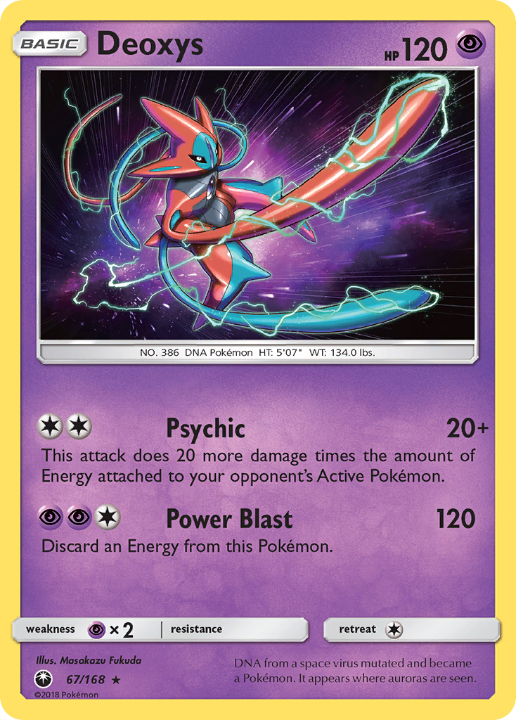 Deoxys (67/168) [Sun & Moon: Celestial Storm] | Rock City Comics