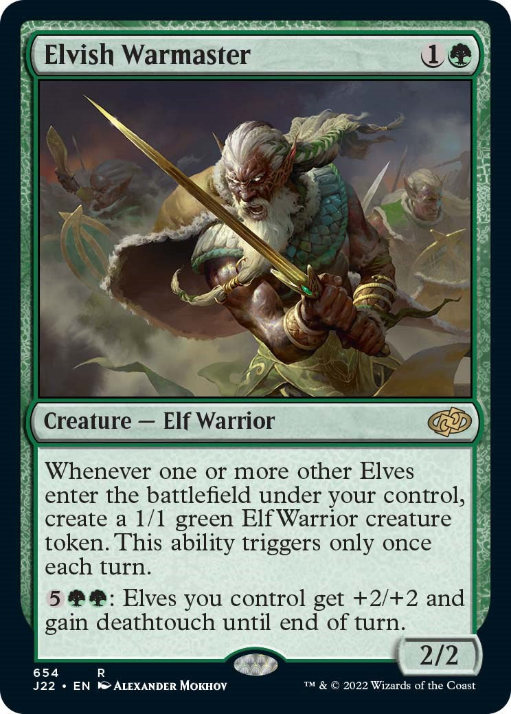 Elvish Warmaster [Jumpstart 2022] | Rock City Comics