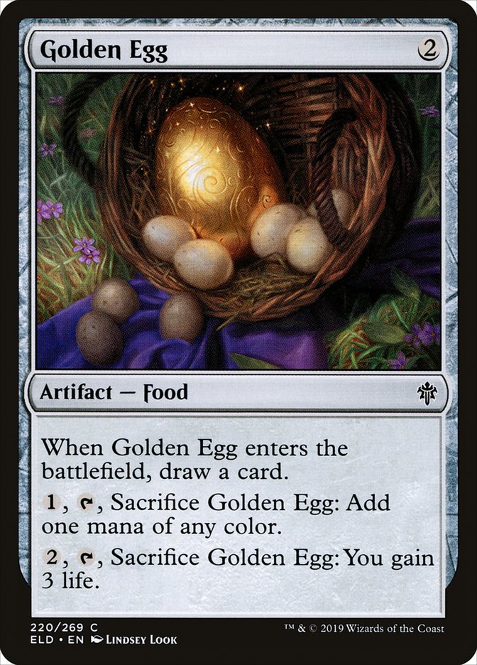 Golden Egg [Throne of Eldraine] | Rock City Comics