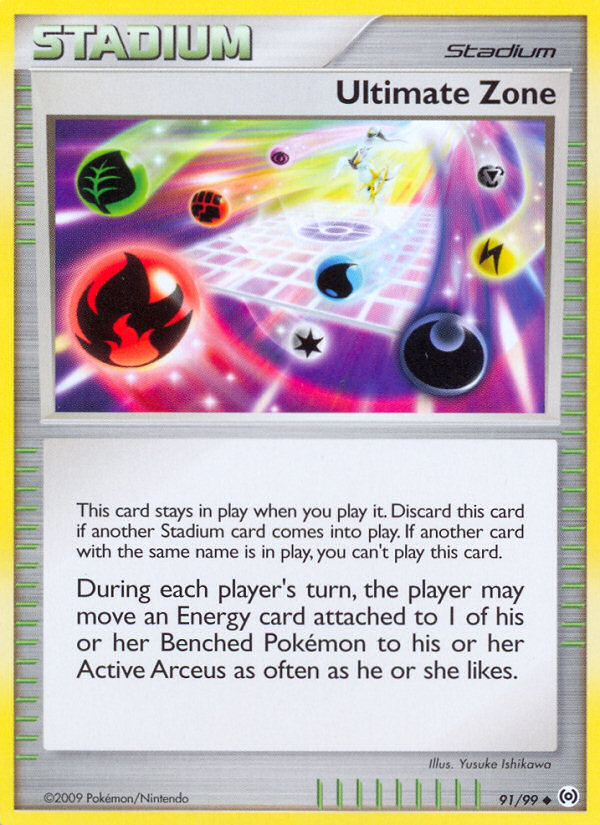 Ultimate Zone (91/99) [Platinum: Arceus] | Rock City Comics