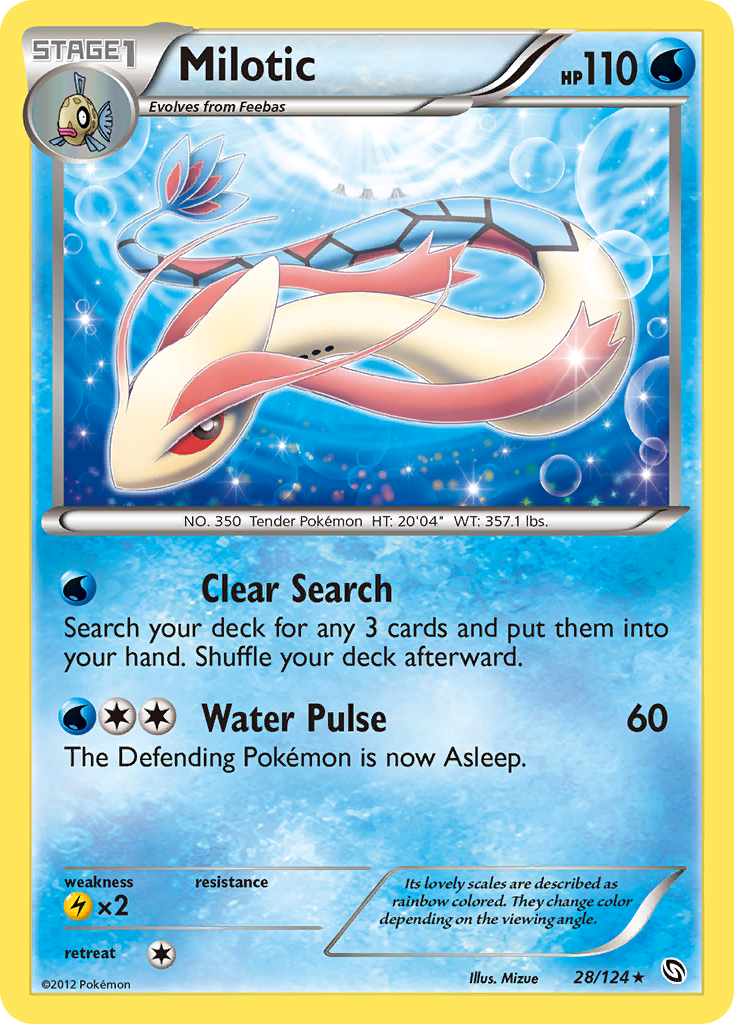 Milotic (28/124) [Black & White: Dragons Exalted] | Rock City Comics