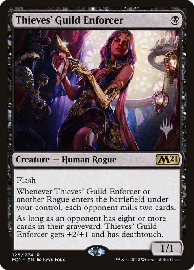 Thieves' Guild Enforcer (Promo Pack) [Core Set 2021 Promos] | Rock City Comics