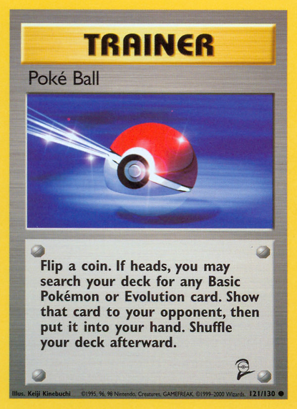 Poke Ball (121/130) [Base Set 2] | Rock City Comics