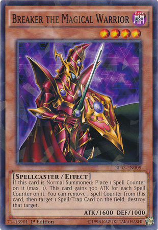 Breaker the Magical Warrior [BP03-EN005] Shatterfoil Rare | Rock City Comics