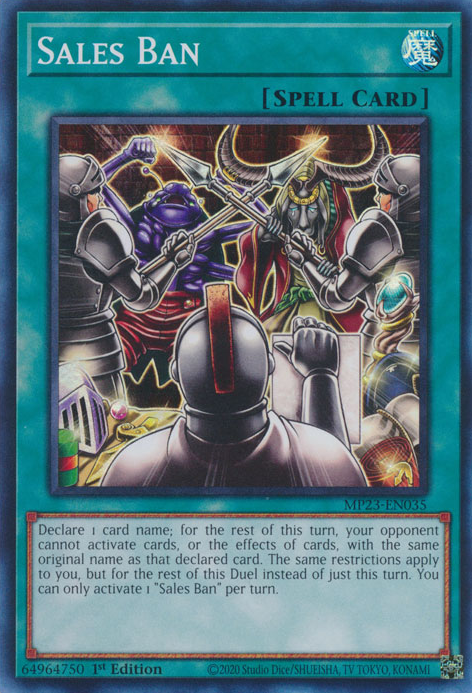 Sales Ban [MP23-EN035] Super Rare | Rock City Comics