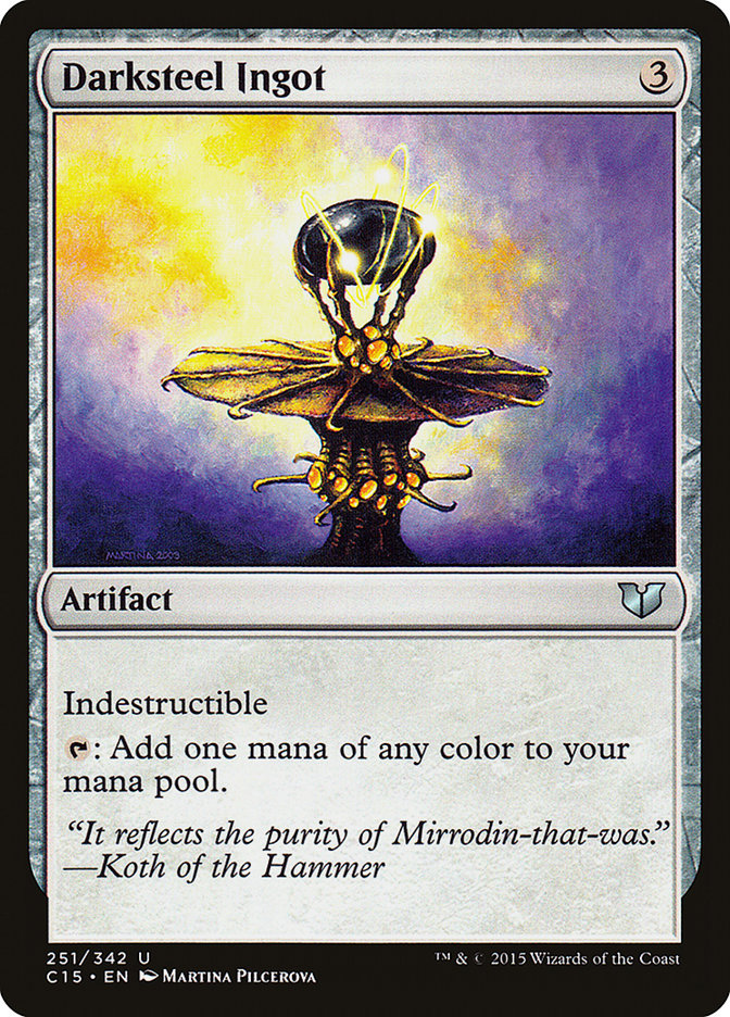 Darksteel Ingot [Commander 2015] | Rock City Comics