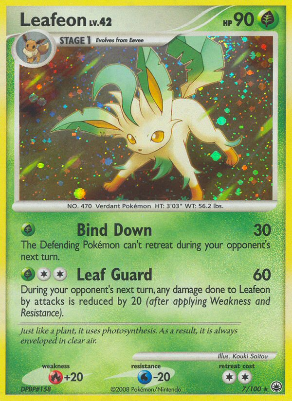 Leafeon (7/100) [Diamond & Pearl: Majestic Dawn] | Rock City Comics