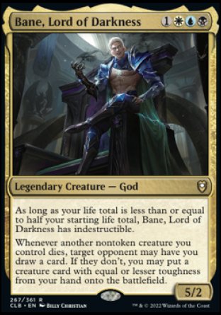 Bane, Lord of Darkness [Commander Legends: Battle for Baldur's Gate] | Rock City Comics