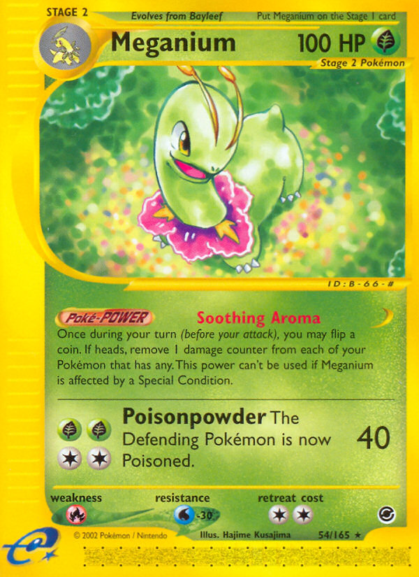 Meganium (54/165) [Expedition: Base Set] | Rock City Comics