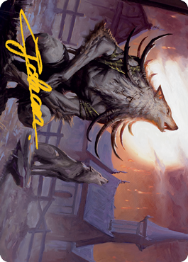 Lord of the Ulvenwald Art Card (Gold-Stamped Signature) [Innistrad: Midnight Hunt Art Series] | Rock City Comics
