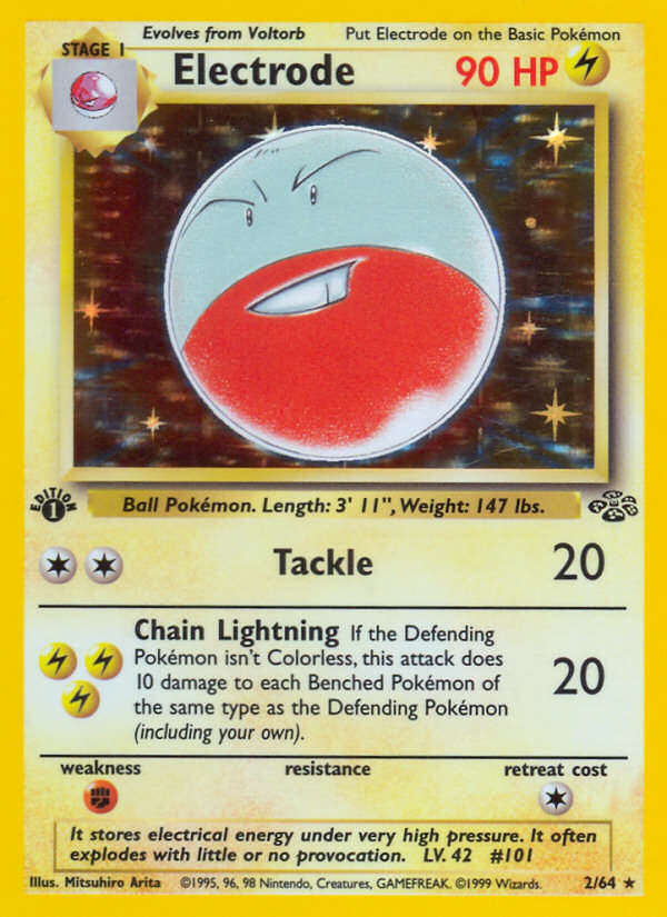 Electrode (2/64) [Jungle 1st Edition] | Rock City Comics