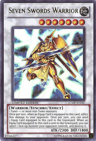 Seven Swords Warrior [JUMP-EN047] Ultra Rare | Rock City Comics