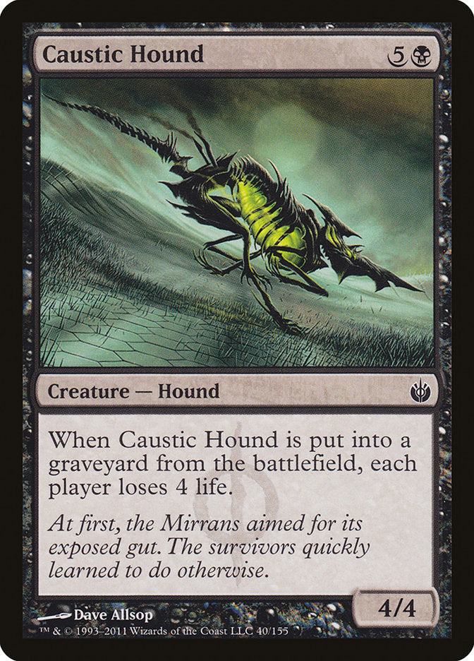 Caustic Hound [Mirrodin Besieged] | Rock City Comics