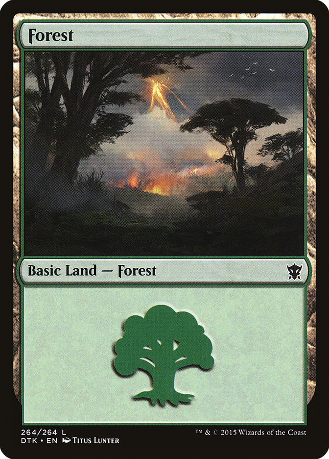 Forest (264) [Dragons of Tarkir] | Rock City Comics