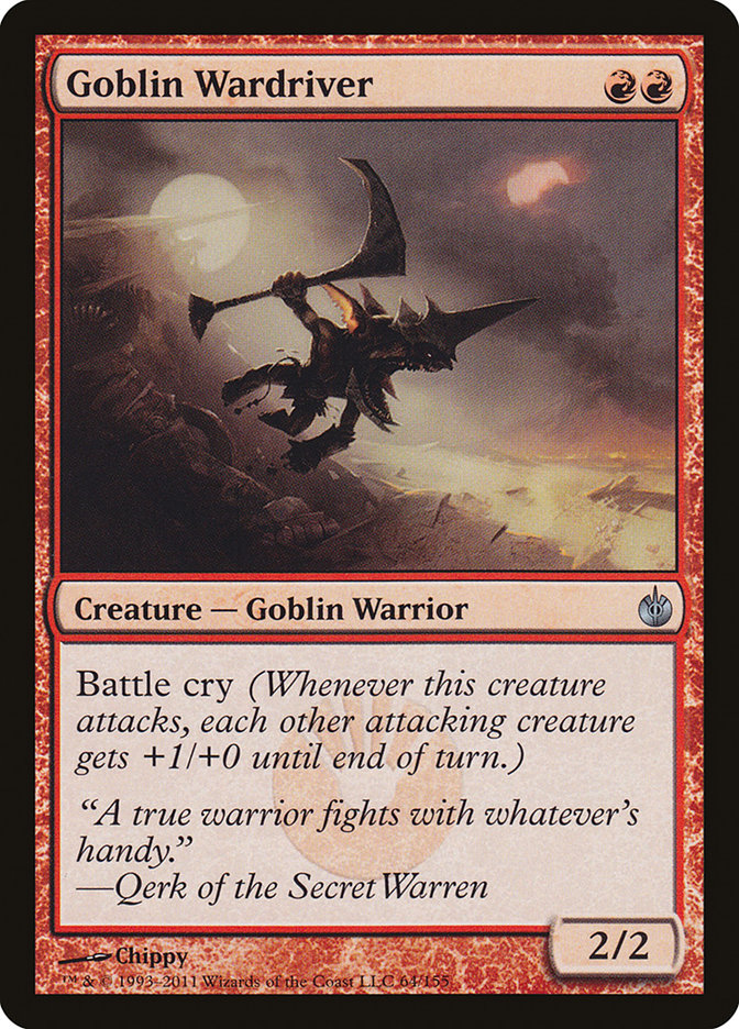 Goblin Wardriver [Mirrodin Besieged] | Rock City Comics