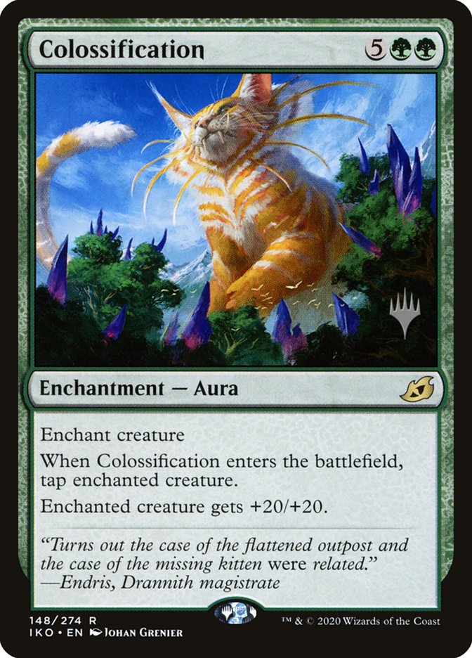 Colossification (Promo Pack) [Ikoria: Lair of Behemoths Promos] | Rock City Comics