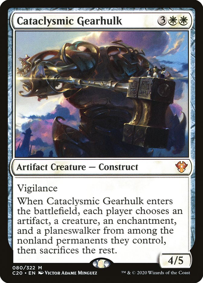 Cataclysmic Gearhulk [Commander 2020] | Rock City Comics