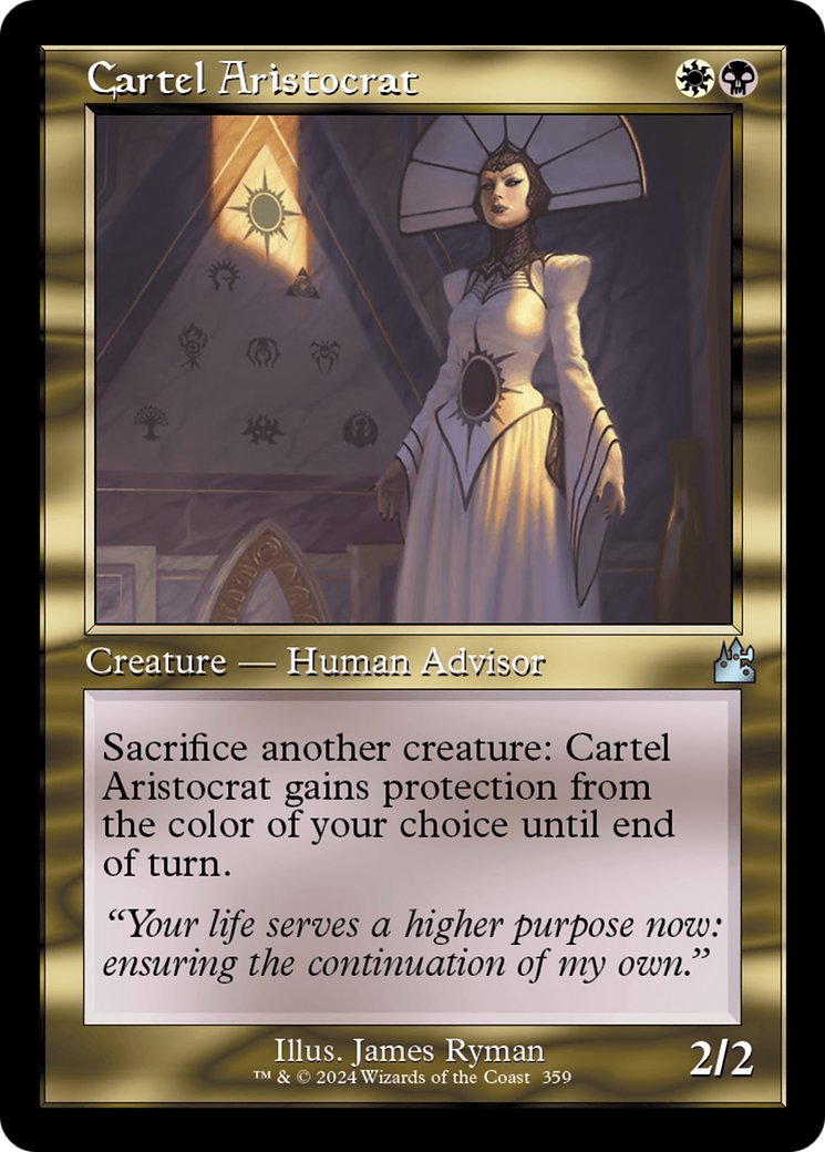 Cartel Aristocrat (Retro Frame) [Ravnica Remastered] | Rock City Comics