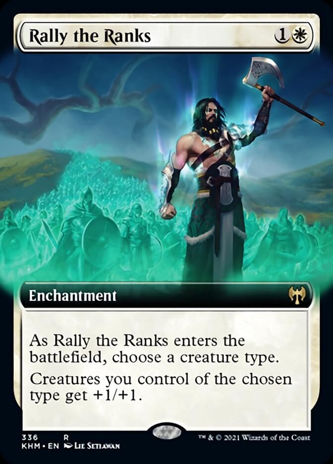 Rally the Ranks (Extended Art) [Kaldheim] | Rock City Comics