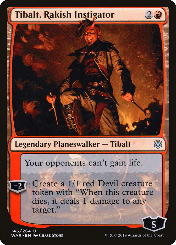 Tibalt, Rakish Instigator [War of the Spark] | Rock City Comics