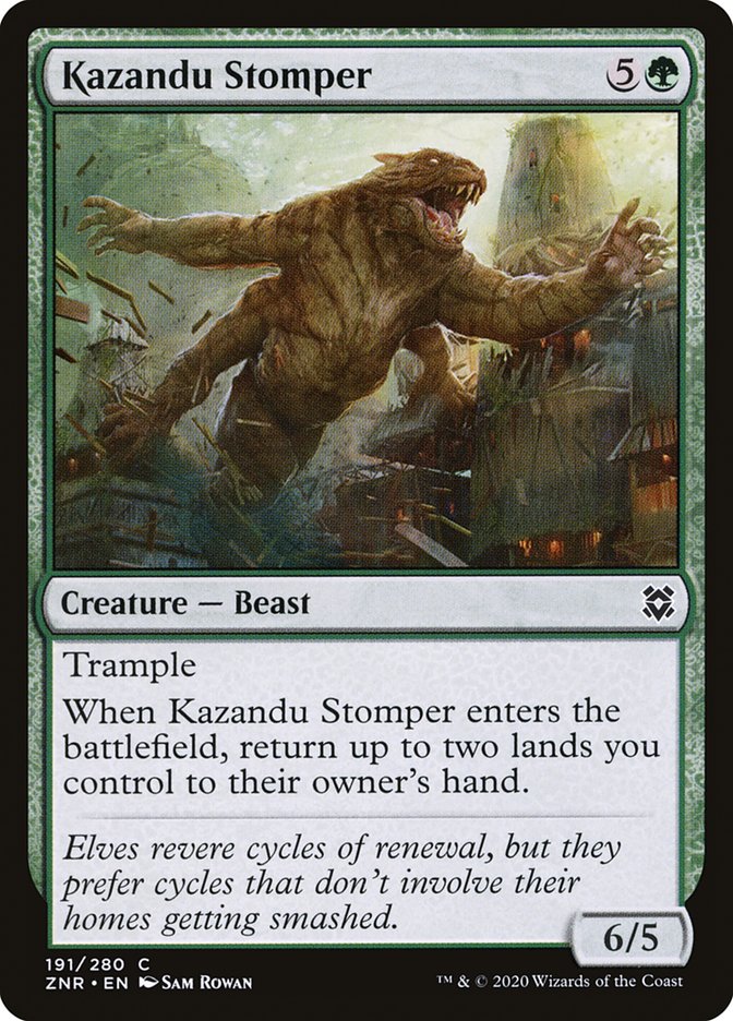 Kazandu Stomper [Zendikar Rising] | Rock City Comics