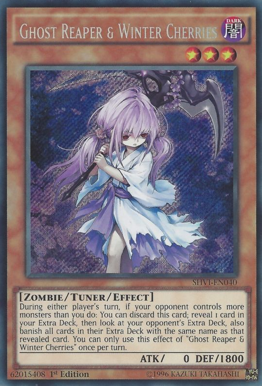 Ghost Reaper & Winter Cherries [SHVI-EN040] Secret Rare | Rock City Comics